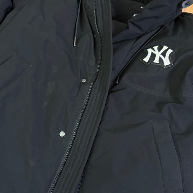 MLB 뉴욕 양키스 패딩 블랙