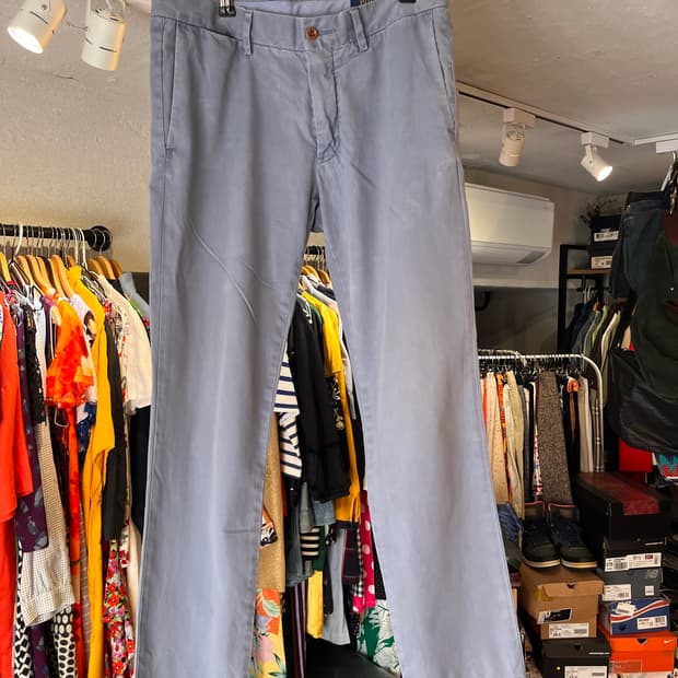 폴로 랄프로렌 슬림핏 라이트 블루 치노 팬츠