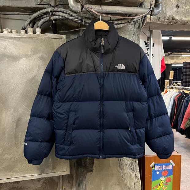 노스페이스 눕시 700 다운 패딩 네이비 S #csz1760