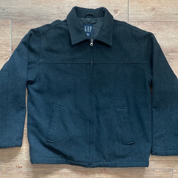 00s 올드갭 울 자켓