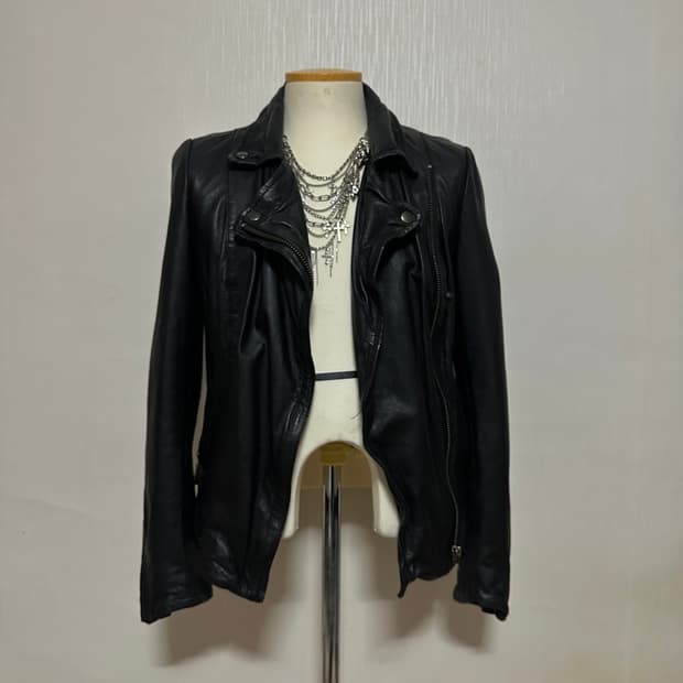 Muubaa lamb leather hedi jacket
