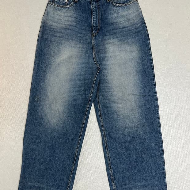 드윕 대디핏 와이드데님 L