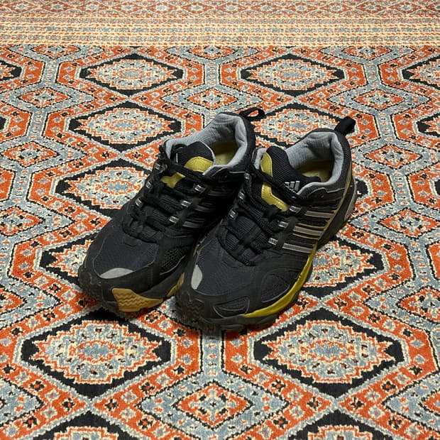 아디다스 리스폰스 트레일 블랙 러닝 운동화 US7 /245