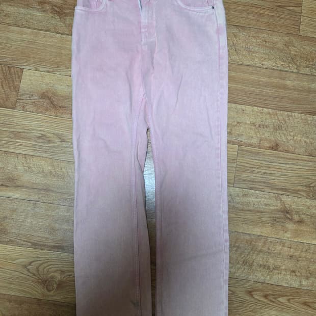 플레저스 x 소닉유스 워싱머신 데님팬츠 32