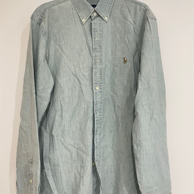 폴로 랄프로렌 데님 셔츠 L