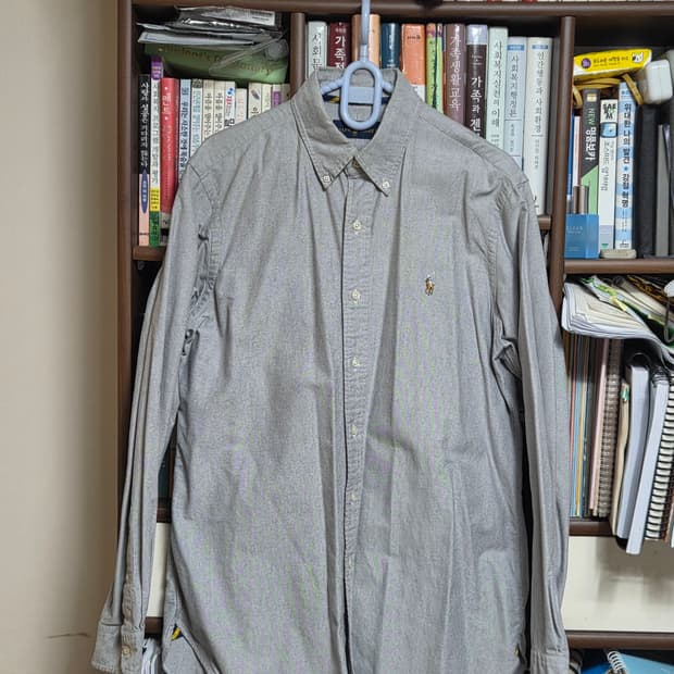 폴로 랄프로렌 그레이 옥스포드 셔츠 
m