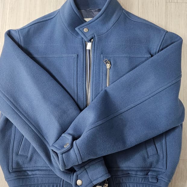 [M] 이에이 IEY 맥 해링턴 자켓 블루