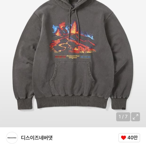 디스이즈네버뎃 후드