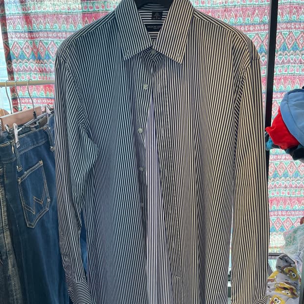 BERGDORF GOODMAN 스트라이프 셔츠