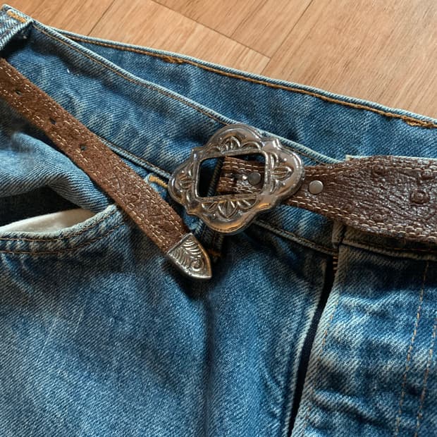 빈티지 웨스턴 벨트