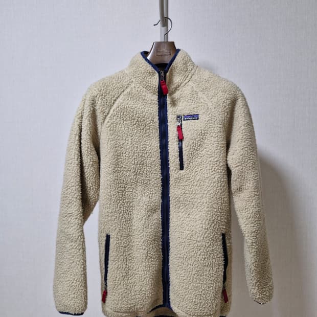 파타고니아 레트로 파일 플리스 자켓 오트밀 L