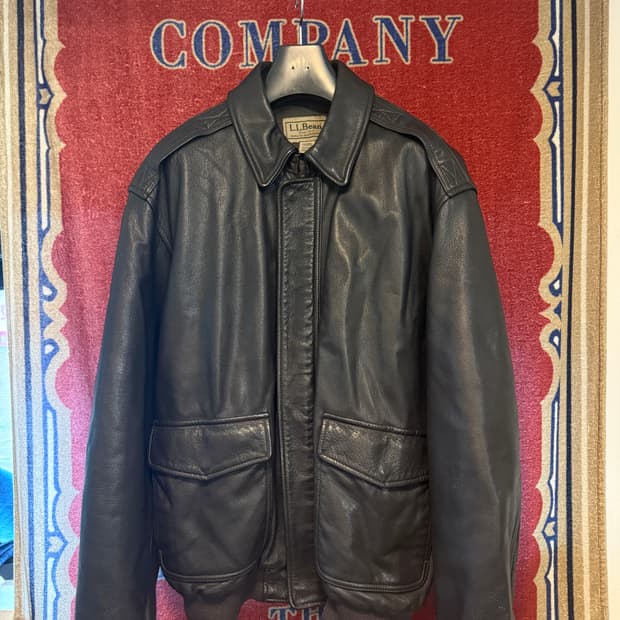 L.L.bean A-2 USA made flight jacket XL