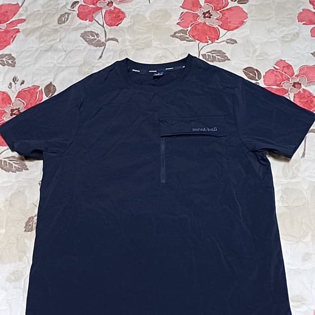 몽벨 오버핏 냉감우븐반팔 90 여성66 가슴52 기장64