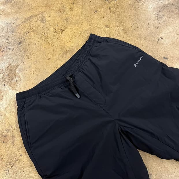 [정품/95] 스노우피크 블랙 이지 트레이닝 바지 b14