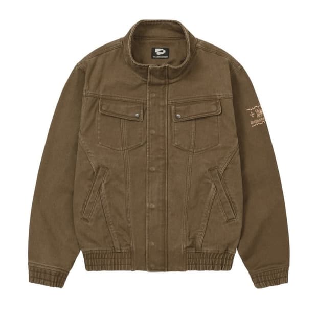 웰빙익스프레스 Washed Everyday Jacket 카키 s사이즈