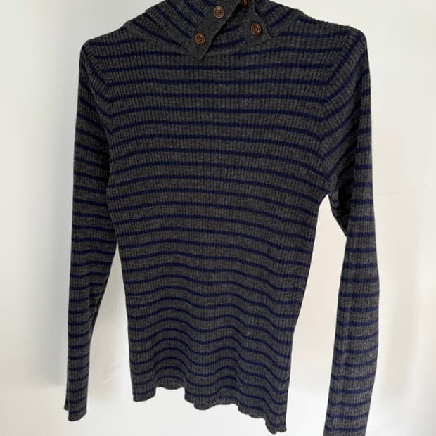 빈티지 스트라이프 티셔츠