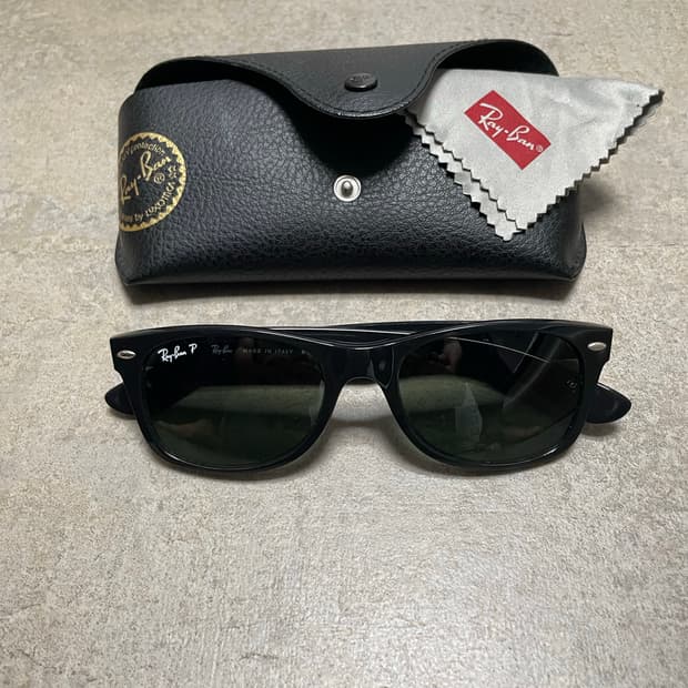 레이벤 2132 New wayfarer 52사이즈 편광 polarized