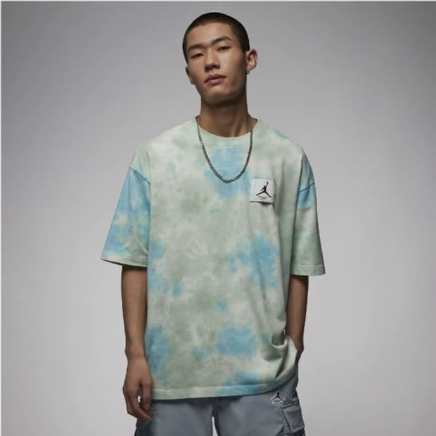 나이키 맨즈 조던 에센셜 남성 오버사이즈 그래픽 티셔츠