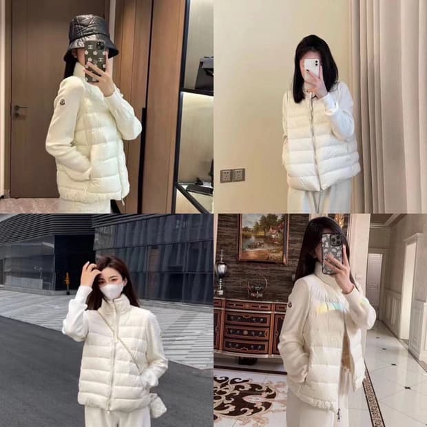 몽클레어 집업 패딩 여성
