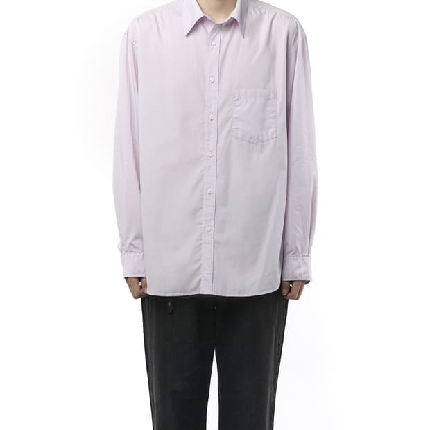 [새상품] 이얼즈어고 재팬 패브릭 수피마 코튼 포이카 셔츠 m