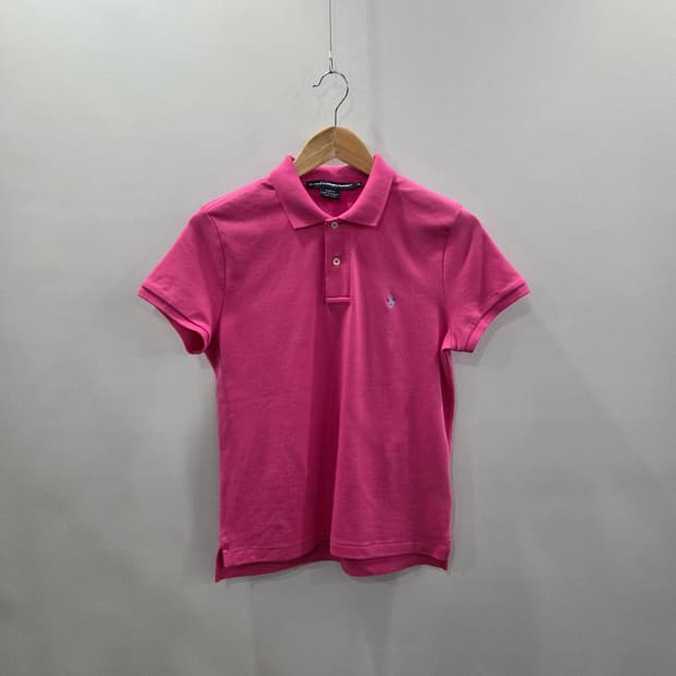 폴로랄프로렌 스포츠 우먼 코튼 카라 반팔티 L