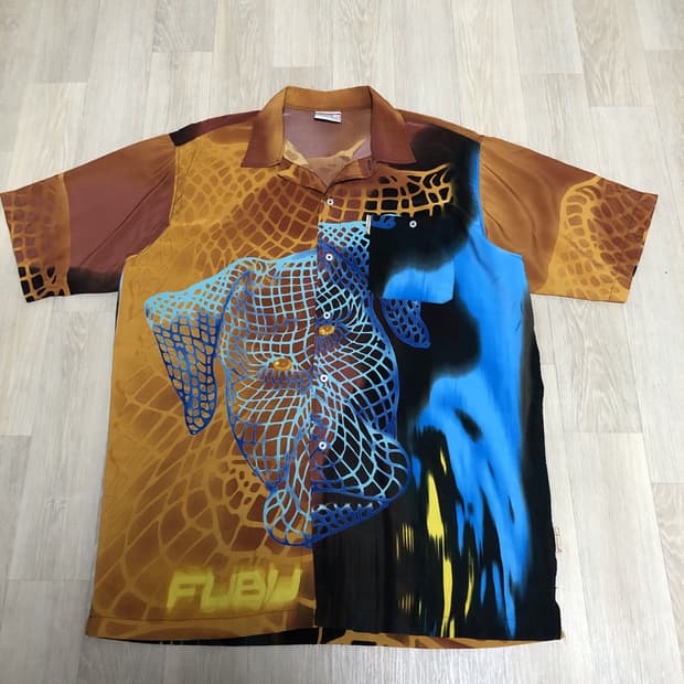 (XL) 00‘s 플래티넘 푸부 Platinum FUBU 핏불그래픽 셔츠