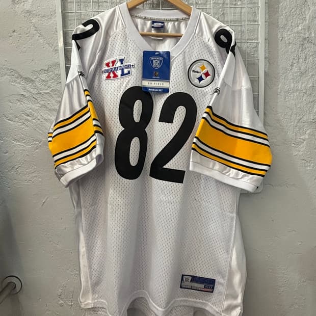NFL X 리복 피츠버그 스틸러스 슈퍼볼 유니폼 져지 3XL 