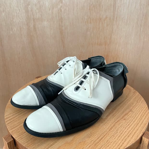 꼼데가르송 레이어드 더비슈즈