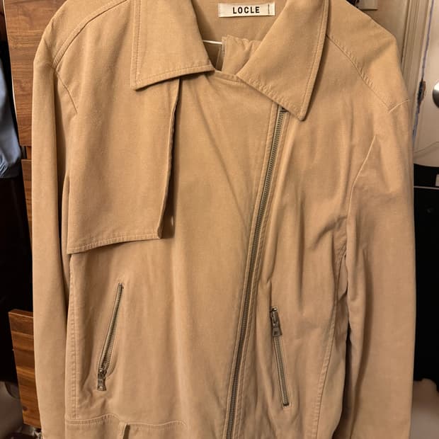 로우클래식 스웨이드 자켓