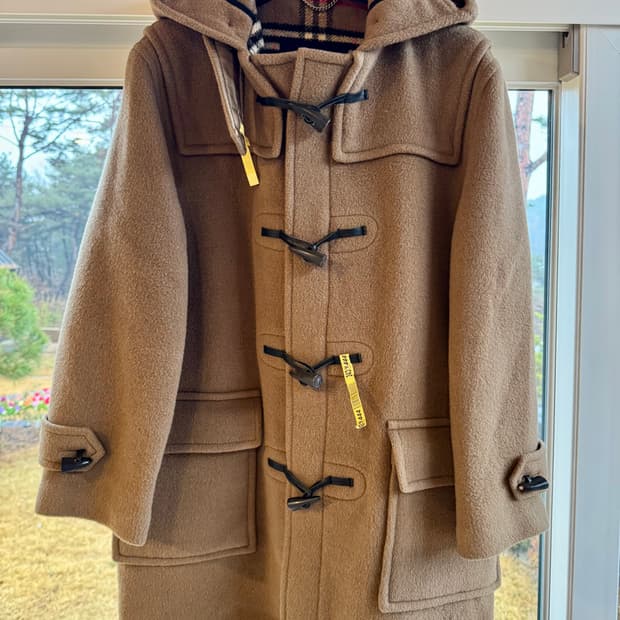 버버리 더플코트 여성 66사이즈