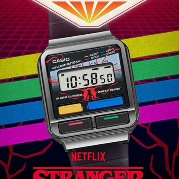 카시오 X 기묘한 이야기 콜라보 시계