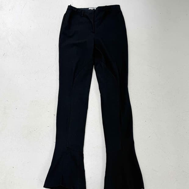 프라다 커브드 패널 트라우져