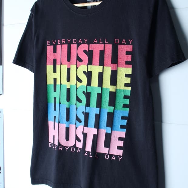 W(XL) 브랜드빈티지 반팔 티셔츠 USA 빈티지프린팅-H36172