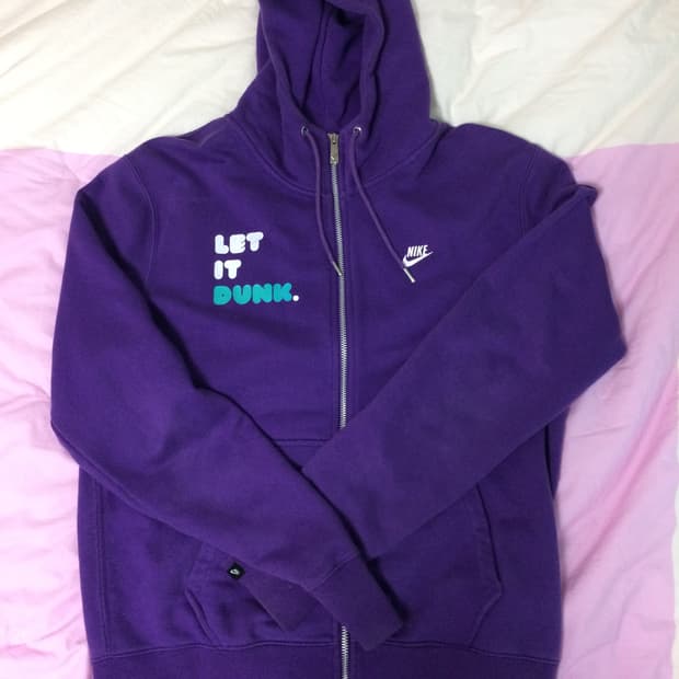 나이키 퍼플 후드집업 🎶