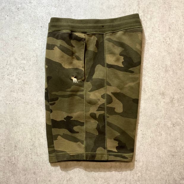 [L] Abercrombie 아베크롬비 카모플라쥬 스웻 쇼츠
