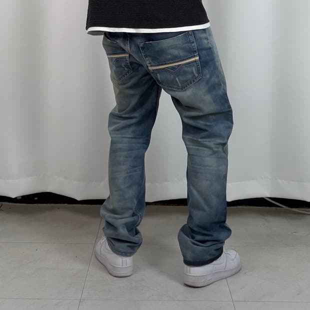 a411) 32 디젤Diesel 스트레이트 데님/청바지