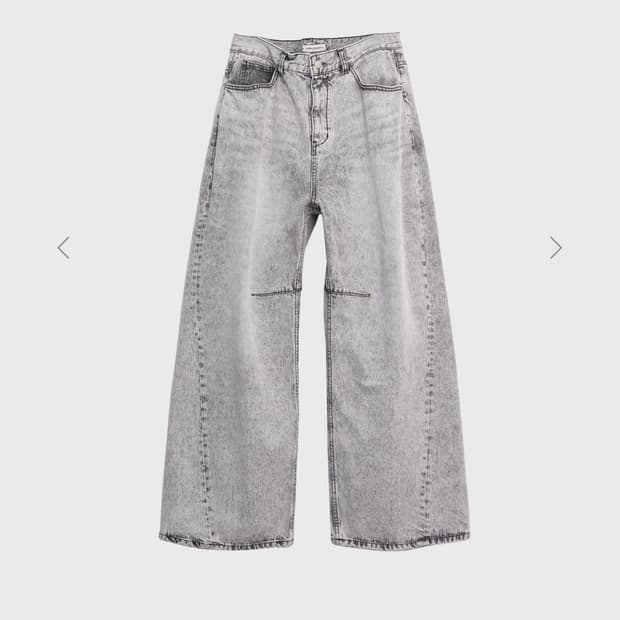 999humanity[CURVED HERITAGE DENIM PANTS]