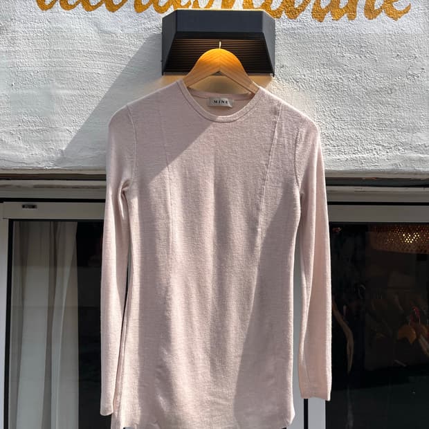 마인 울 니트 탑