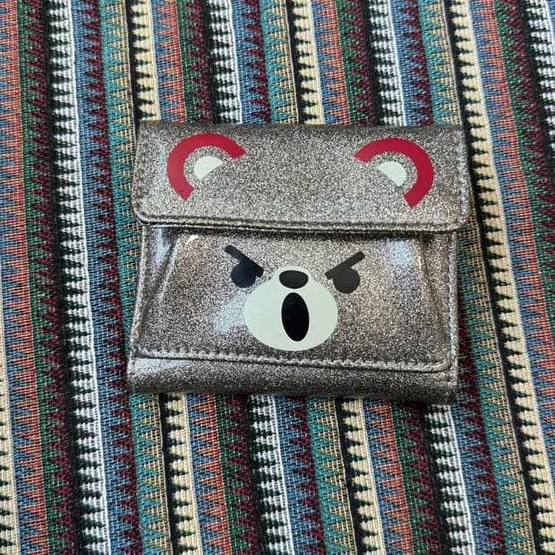 히스테릭글래머 퍽베어 반지갑