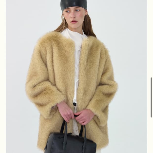 리본빛 제이드 퍼자켓