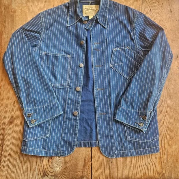 더블알엘 RRL 레일로드 데님 워크자켓 사이즈M