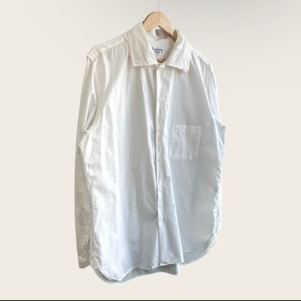 요지야마모토 뿌르옴므 백포인트 셔츠