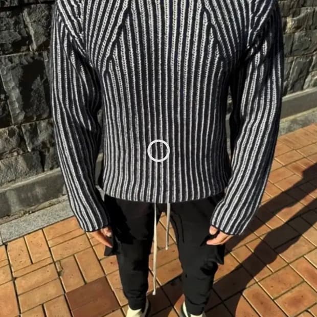 볼란테 / 보카시 스트라이프 니트 / 1