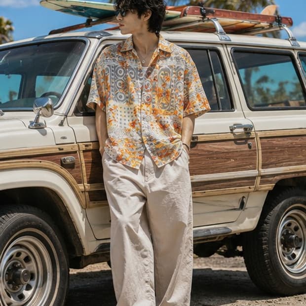Earl Cowlow Floral Hawaiian Shirt