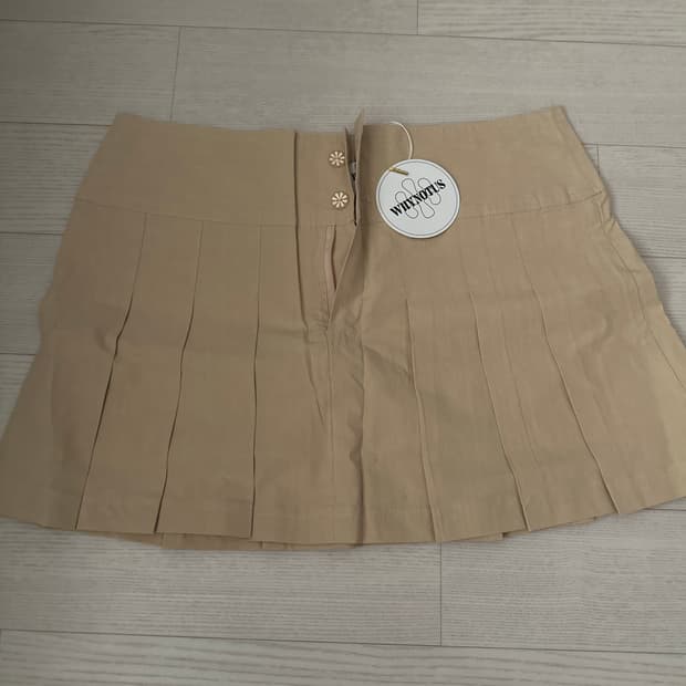 와이낫어스 플리츠 스커트