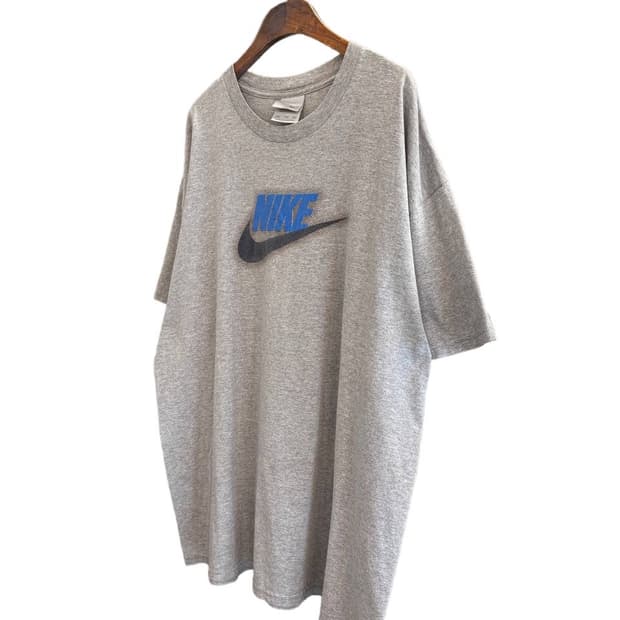 00s 나이키 그레이택 센터 로고 티셔츠