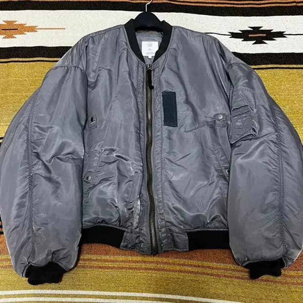 엔벨로프 울파일 실크나일론 ma-1 4사이즈