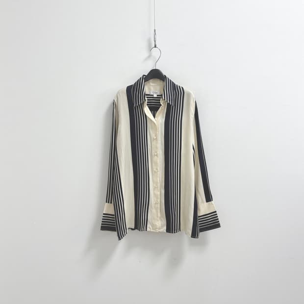 코스 스트라이프 리오셀 셔츠