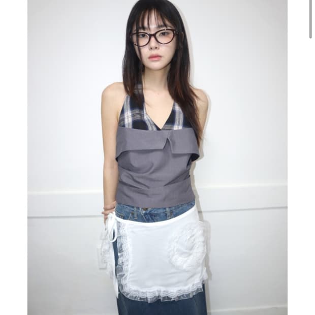 팁씨 홀터 나시 tipssy