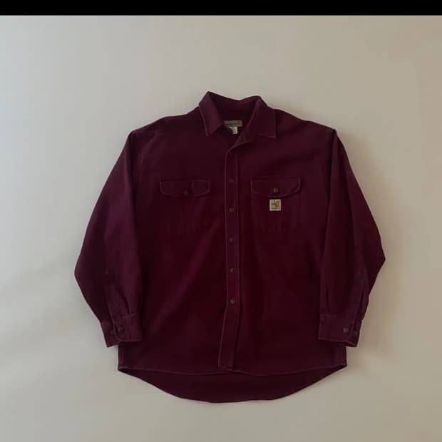 [L] Carhartt 칼하트 리메이크 해비 울 셔츠 남방 - N.93